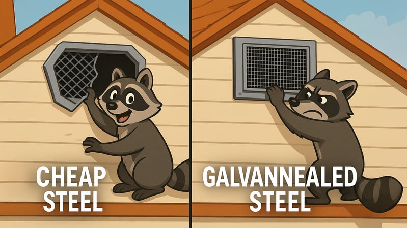 Cheap vs Galvannealed