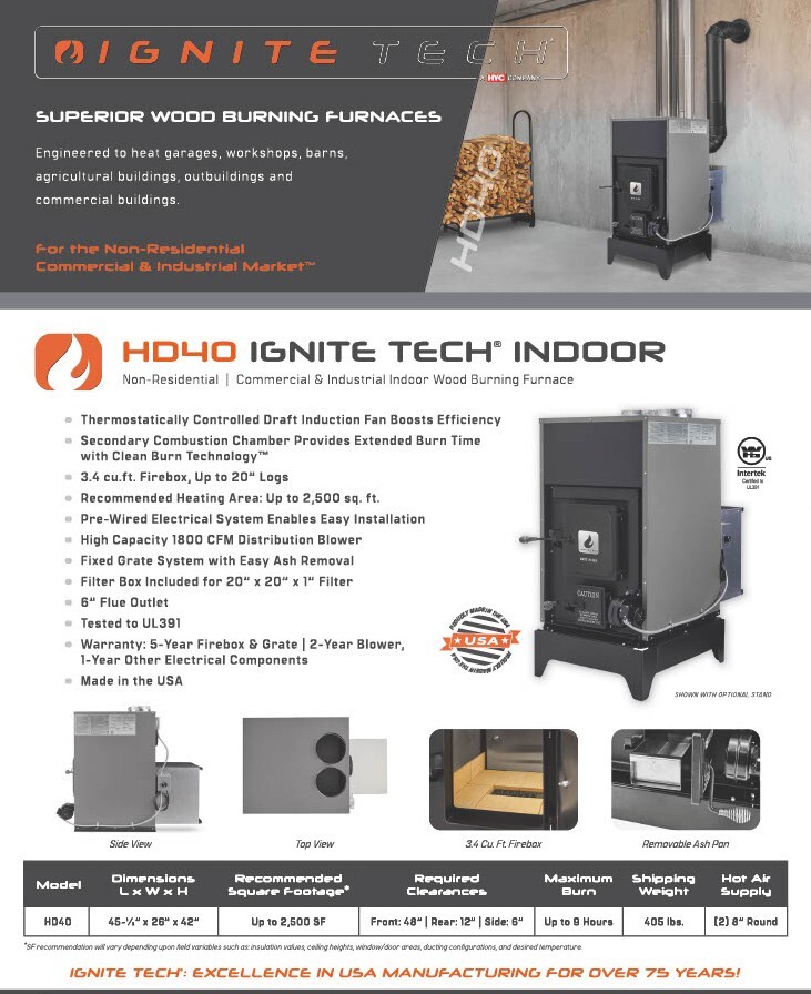 HD40 sell sheet