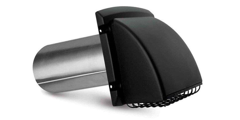 A black Dundas Jafine Promax Exhaust Hood displayed against a white background.