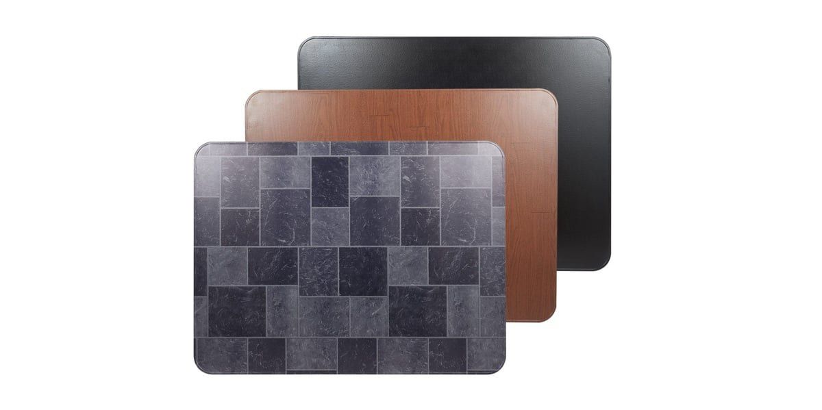 Liberty Foundry Co. Stove Boards in Black, Woodgrain, and Slate Gray