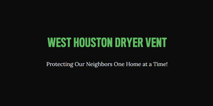 The West Houston Dryer Vent Cleaning company logo.