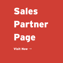 A red square that says "Sales Partner Page" on top in big text, and "Visit Now" in smaller text below.