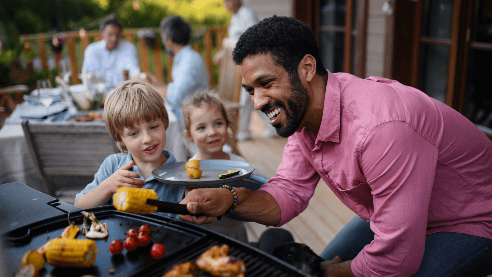 Summer-yard-grill