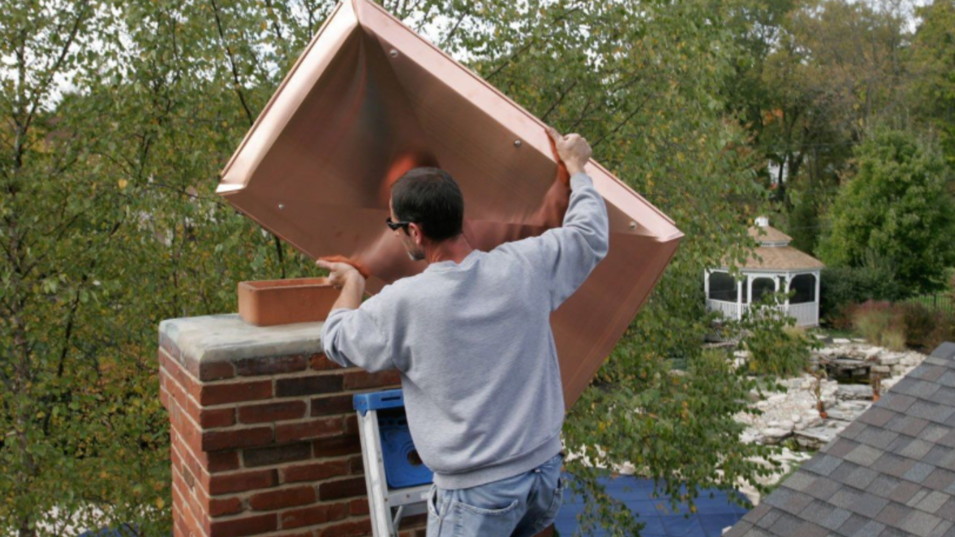 copper-cap-installation