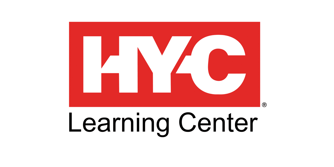 The HY-C logo with the words 